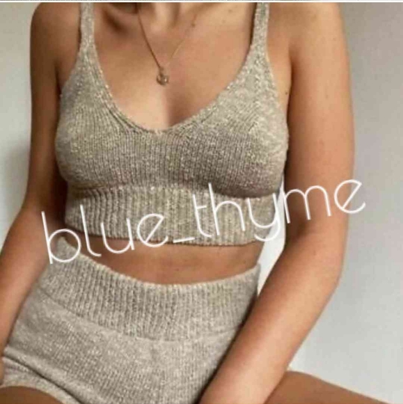 Zara 2pc COTTON Linen Blend Top & Short Set - Picture 9 of 12